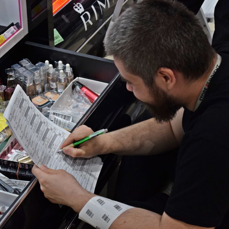 Externé inventúry v obchode a predajni. Inventúry tovaru, materiálu a majetku